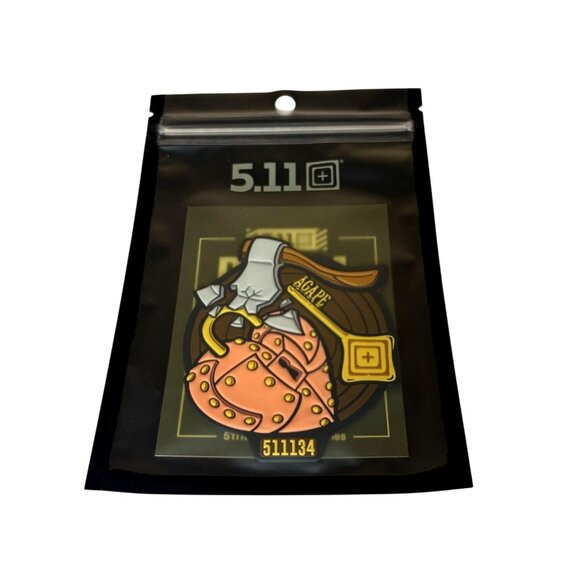 5.11 Tactical Other - 5.11 Tactical Limited Edition Agape Love Heart Axe Lock Patch Collectible #51113